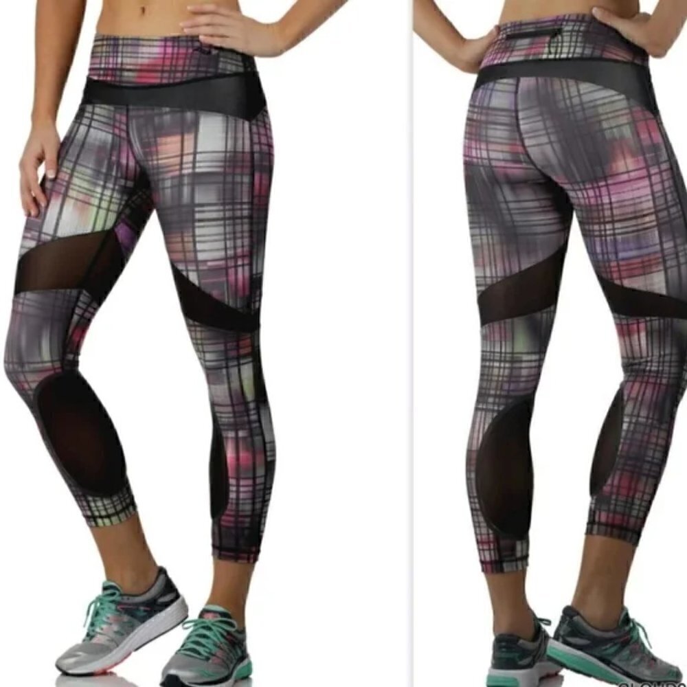 Saucony Fast Track Mesh Panel Compression Leggings